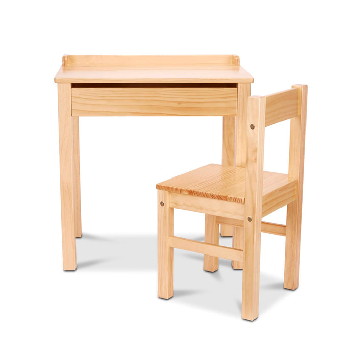 Child's Lift-Top Desk & Chair - Honey O6