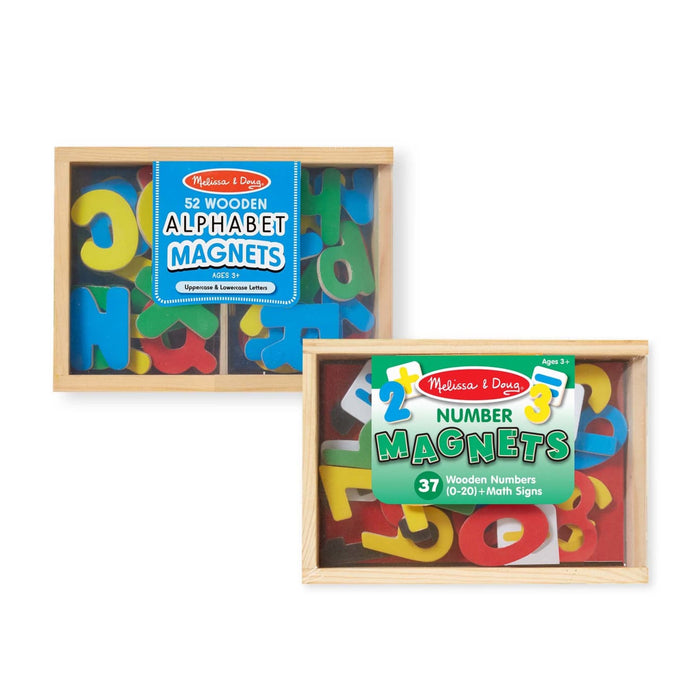 Magnetic Letters & Numbers Bundle A7