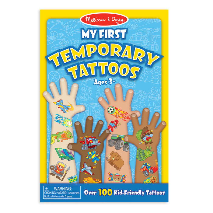 My First Temporary Tattoos: 100+ Kid-Friendly Tattoos - Adventure, Creatures, Sports, and More T9