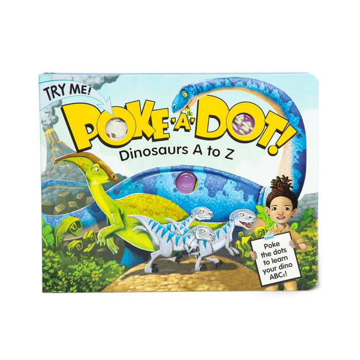 Poke-a-Dot: Dinosaurs A to Z Board Book D4