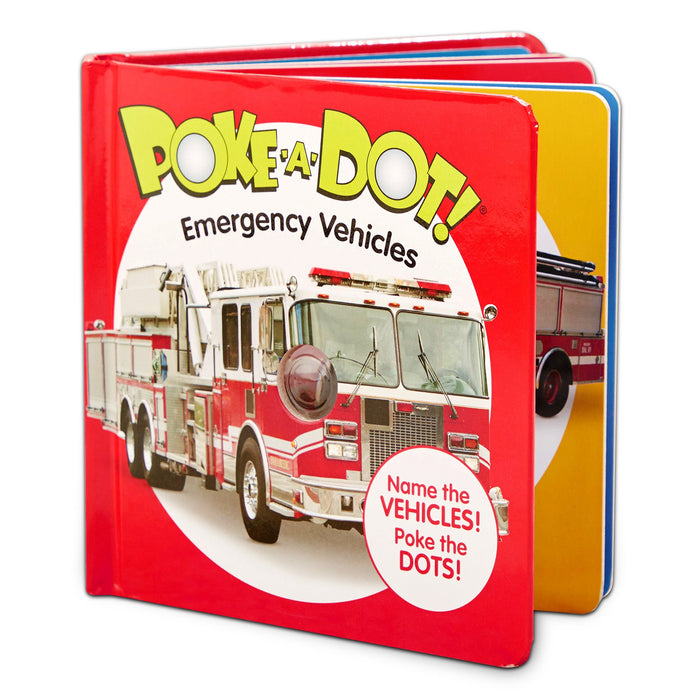 Poke-a-Dot: Emergency Vehicles Board Book C2