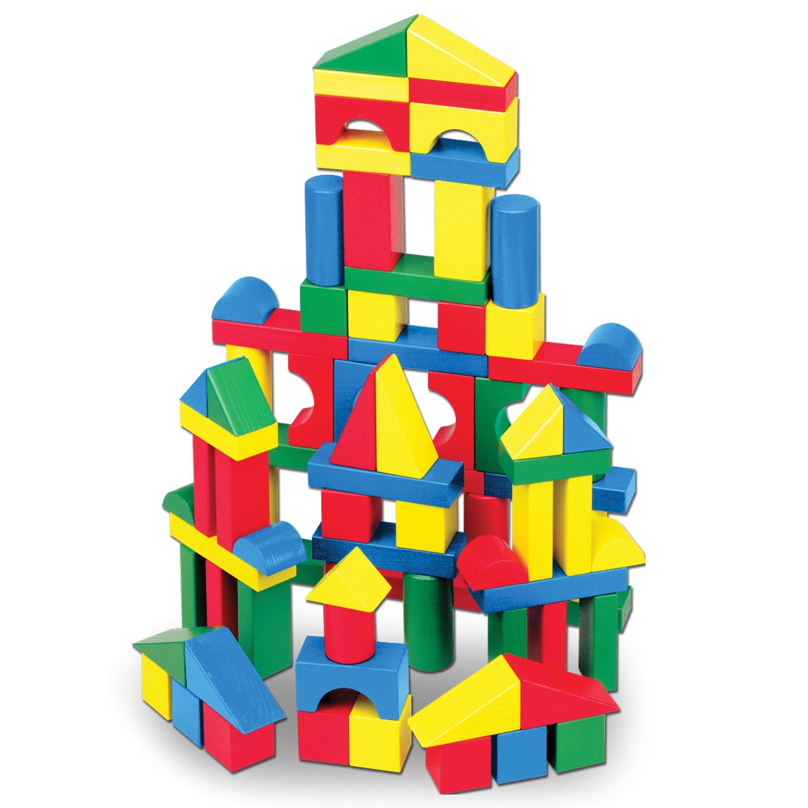 100-Piece Wood Blocks Set H8