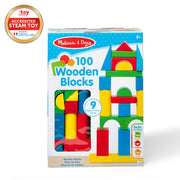100-Piece Wood Blocks Set H8