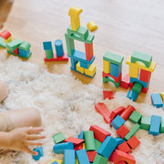 100-Piece Wood Blocks Set H8