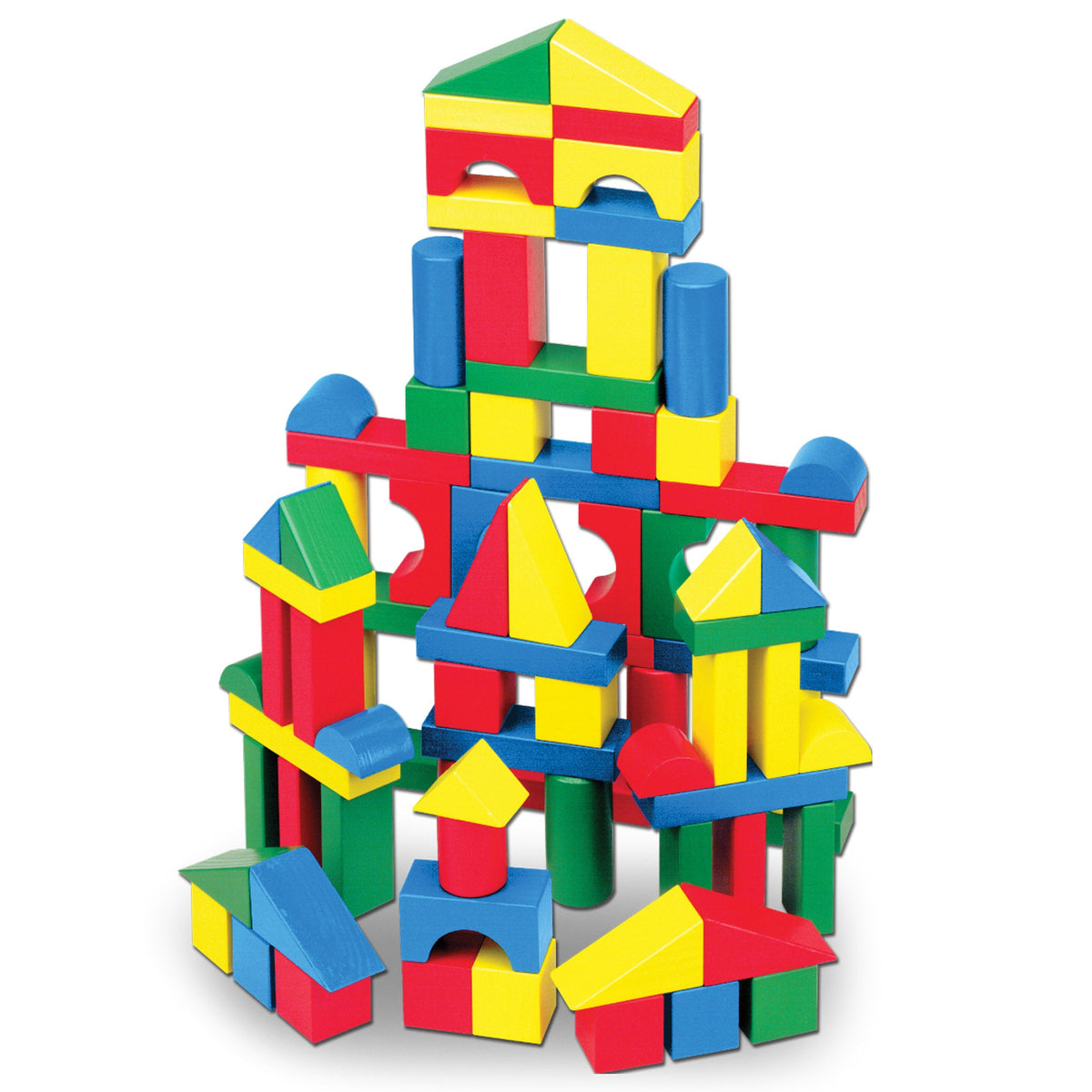 100-Piece Wood Blocks Set T4