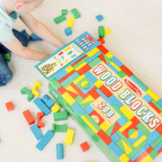 200 Piece Wood Blocks Set L7