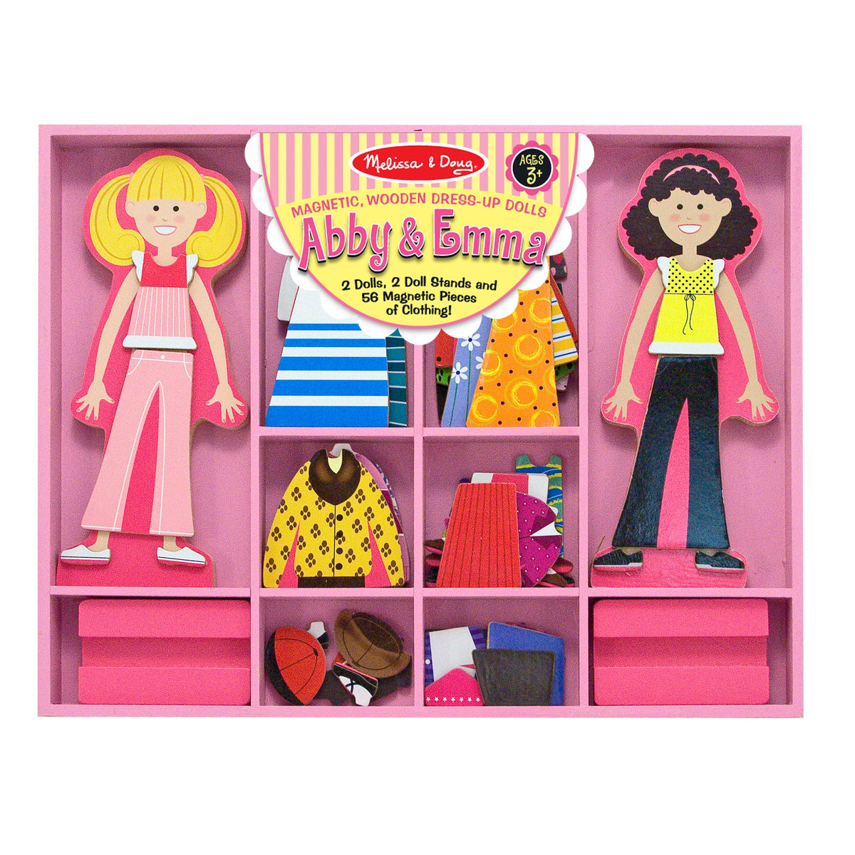 Abby & Emma Magnetic Pretend Play Y8