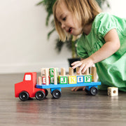 Alphabet Blocks Wooden Truck V0