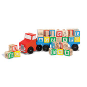 Alphabet Blocks Wooden Truck V0