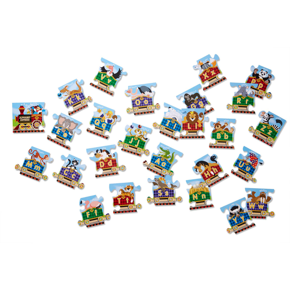 Alphabet Express Floor Puzzle - 27 Pieces B3
