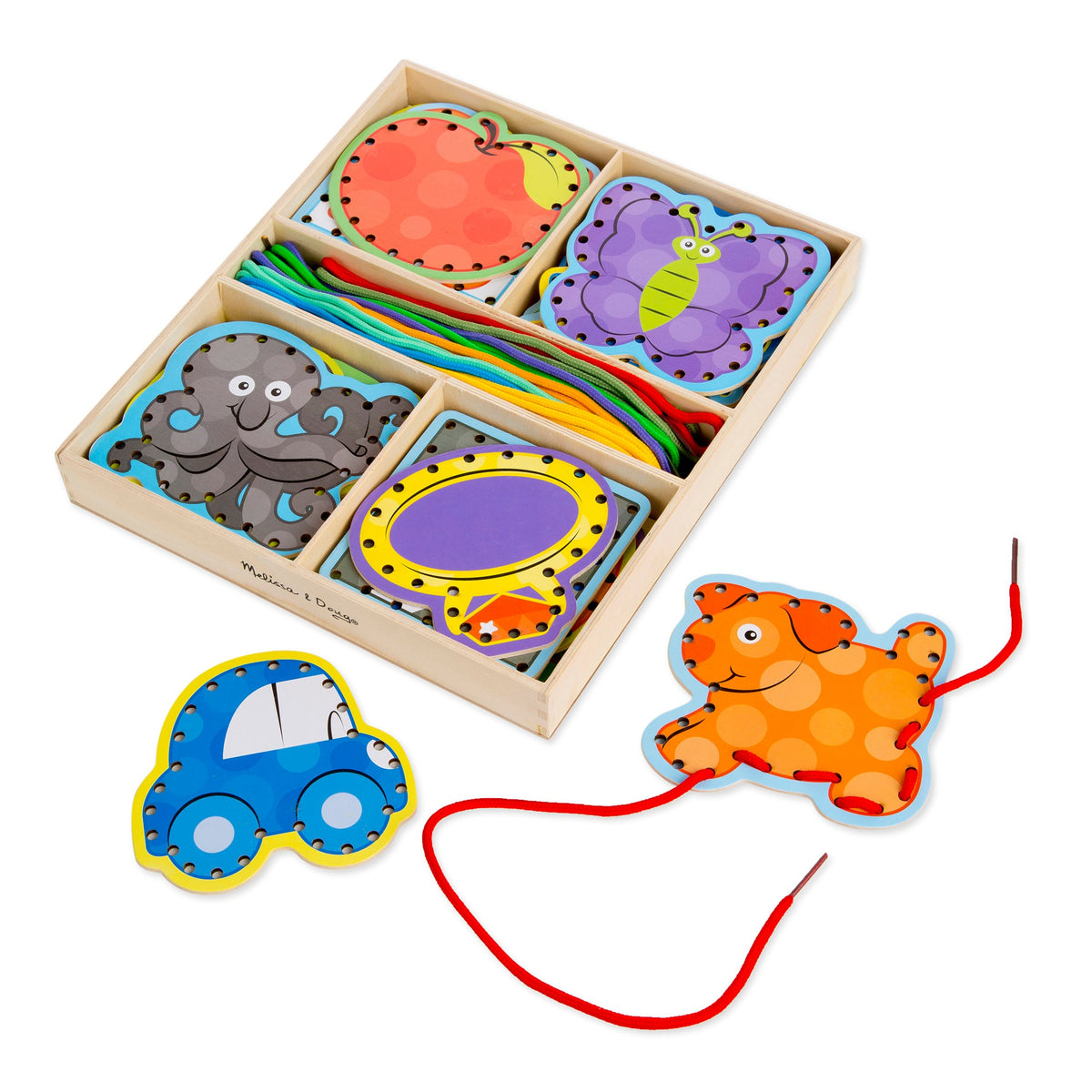 Alphabet Lacing Cards I8