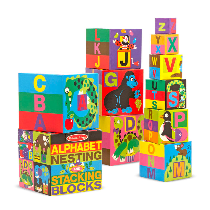 Alphabet Nesting and Stacking Blocks T1