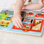 Around the Fire Station Sound Puzzle - 8 Pieces R3