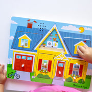 Around the House Sound Puzzle - 8 Pieces O5
