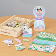 Ballerina/Fairy Magnetic Dress-Up Play Set K2
