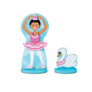 Ballerina/Fairy Magnetic Dress-Up Play Set K2