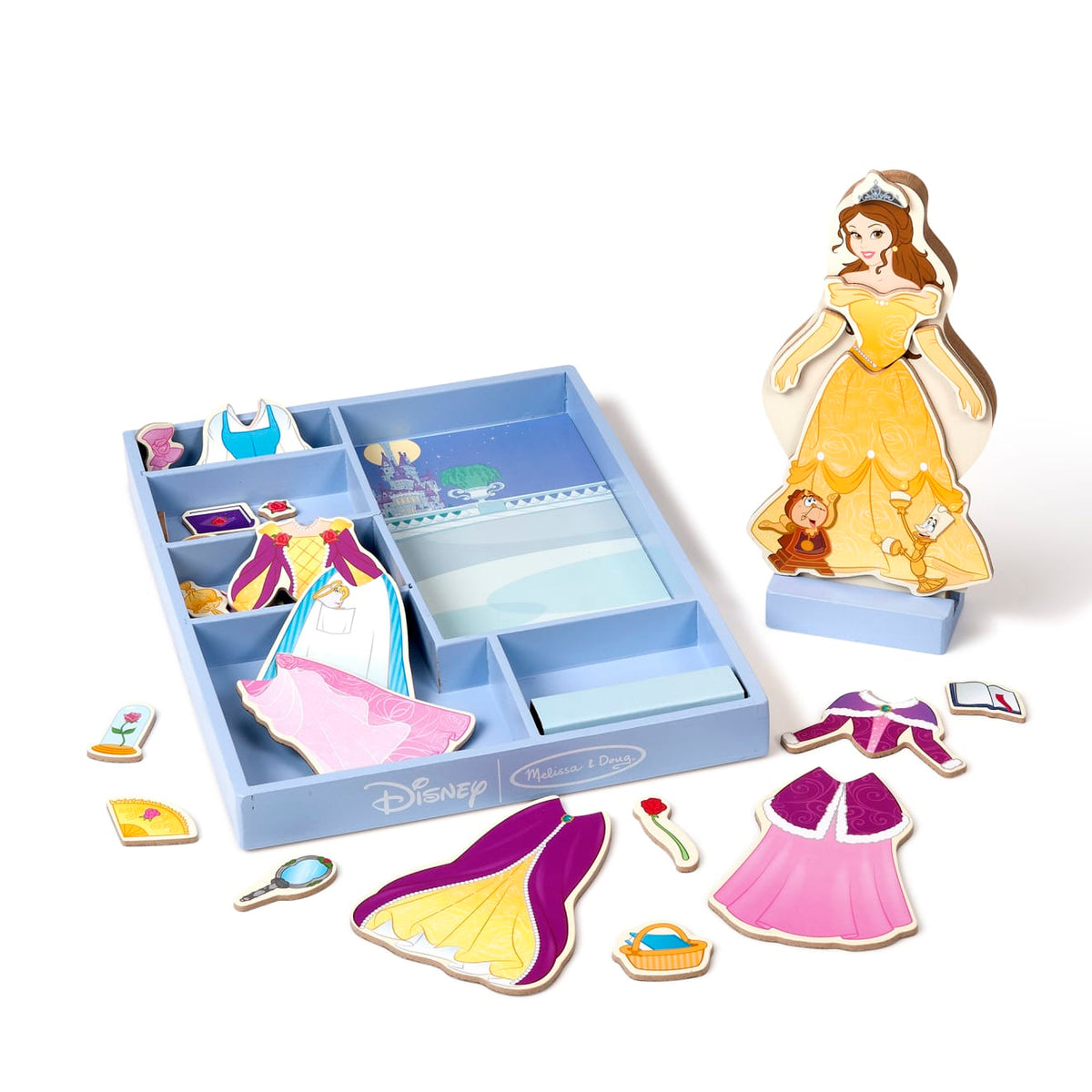 Belle Wooden Magnetic Dress-Up E6
