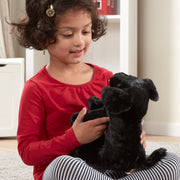 Benson Black Lab Puppy Dog Stuffed Animal V0
