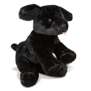 Benson Black Lab Puppy Dog Stuffed Animal V0