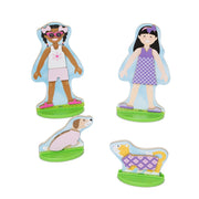 Best Friends Magnetic Dress-Up Play Set D8