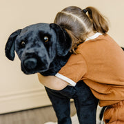 Black Lab Giant Stuffed Animal P8