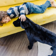 Black Lab Giant Stuffed Animal P8