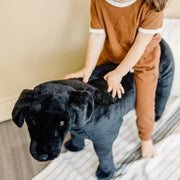 Black Lab Giant Stuffed Animal P8