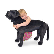 Black Lab Giant Stuffed Animal P8