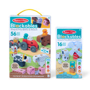 Blockables™ Play Sets Farm and Farm Friends 2-Pack Bundle W4