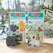 Blockables™ Play Sets Farm Friends and Woodland Friends 2-Pack Bundle B2