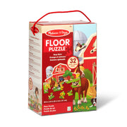 Busy Barn Shaped Floor Puzzle - 32 Pieces W0