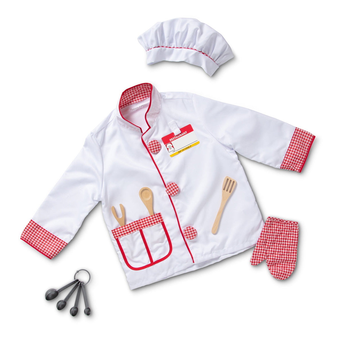 Chef Costume Role Play Set W3