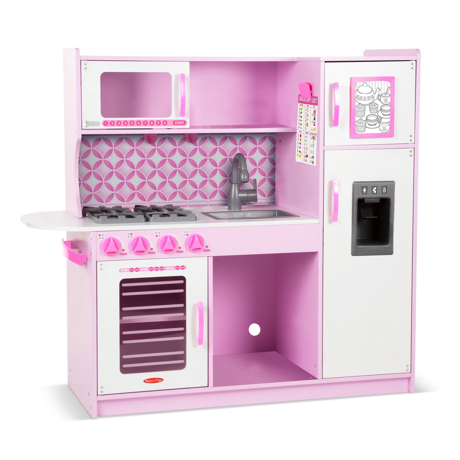 Chef's Kitchen Wooden Activity Center F1