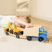 Classic Toy Dump Truck & Loader D9