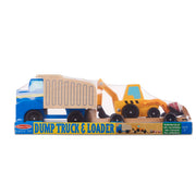Classic Toy Dump Truck & Loader D9
