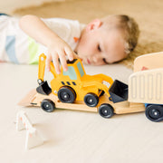 Classic Toy Dump Truck & Loader D9