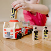 Classic Wooden Fire Truck Play Set C9