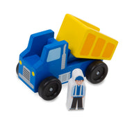Classic Wooden Toy Construction Vehicle Set C4