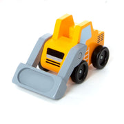 Classic Wooden Toy Construction Vehicle Set Q2