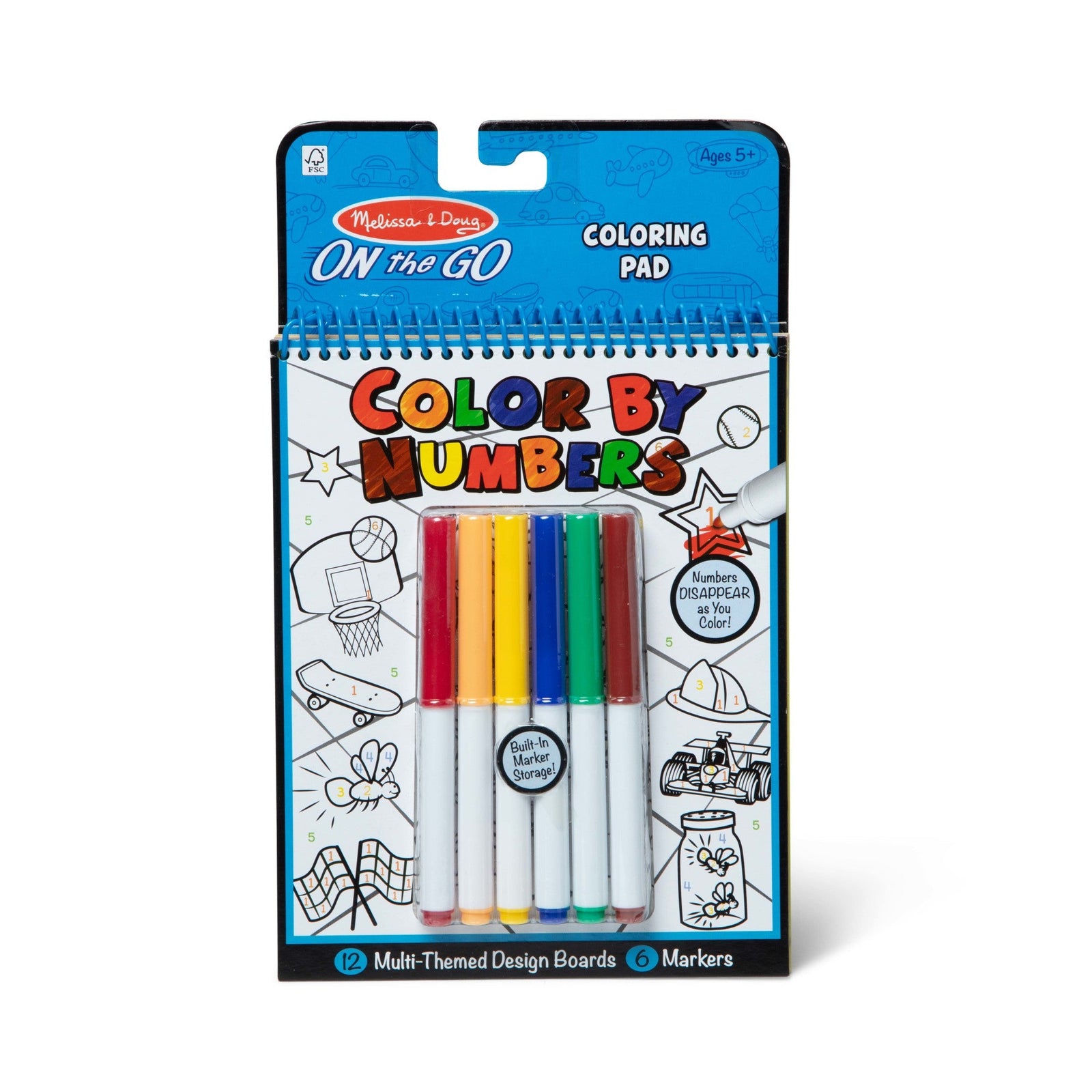 Color By Numbers - Blue W4