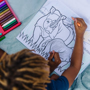 Coloring Pad 3-Pack: Animals, Vehicles, Multi-Theme C0