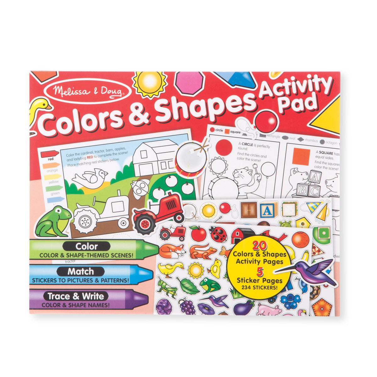 Colors & Shapes Activity Pad R9
