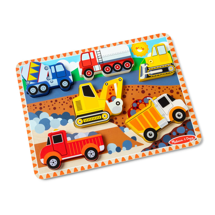 Construction Chunky Puzzle - 6 Pieces S5