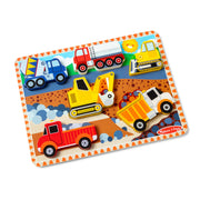 Construction Chunky Puzzle - 6 Pieces T6