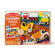Construction Chunky Puzzle - 6 Pieces T6
