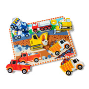 Construction Chunky Puzzle - 6 Pieces T6