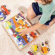 Construction Chunky Puzzle - 6 Pieces T6