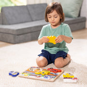Construction Chunky Puzzle - 6 Pieces T6