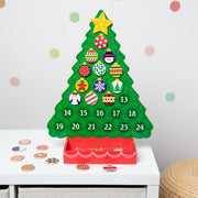 Countdown to Christmas Wooden Religious Advent Calendar T2