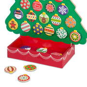 Countdown to Christmas Wooden Seasonal Calendar B0